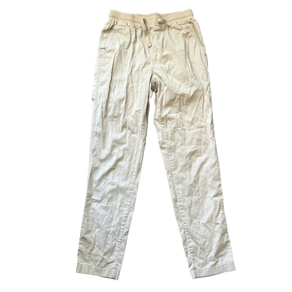 Crewcuts J.Crew Pants SIze 16 H6243 Boys Pull On Khaki Elastic Waist Chinos - Picture 1 of 8